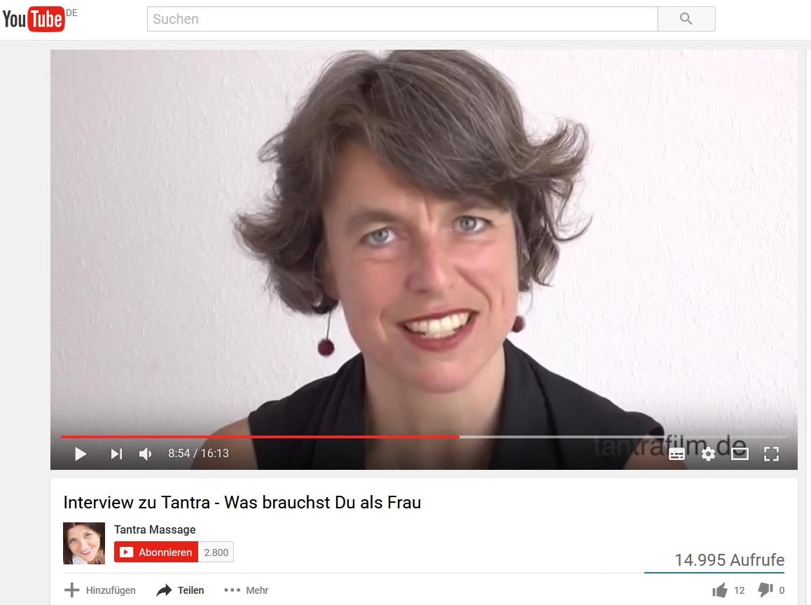 Screenshot Interview Christine