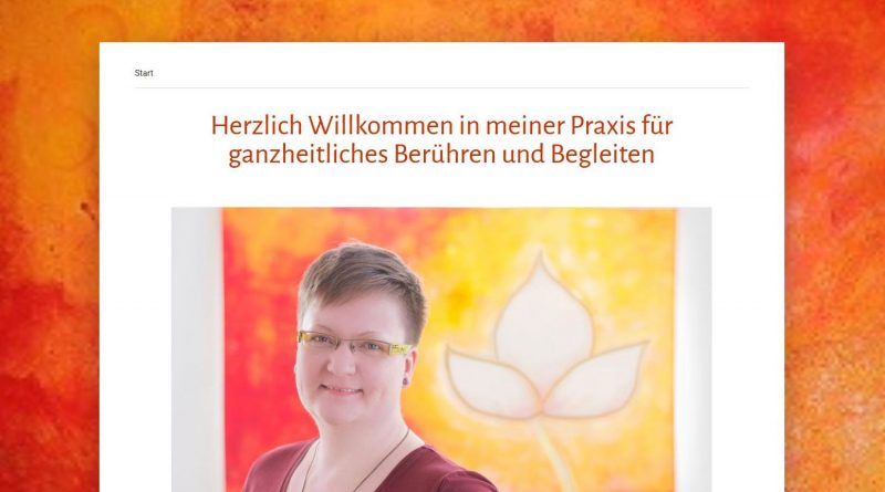 Screenshot Webseite Daniela Perzi Yoni-Massage Dischingen