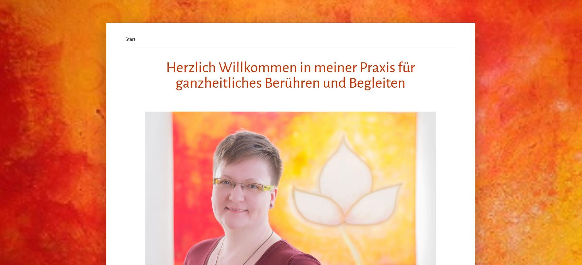 Screenshot Webseite Daniela Perzi Yoni-Massage Dischingen