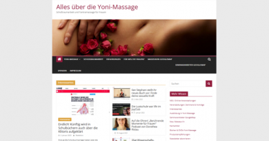 Screenshot altes Yoni-Massage-Portal