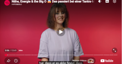 Interview mit Tantramasseurin auf Youtube